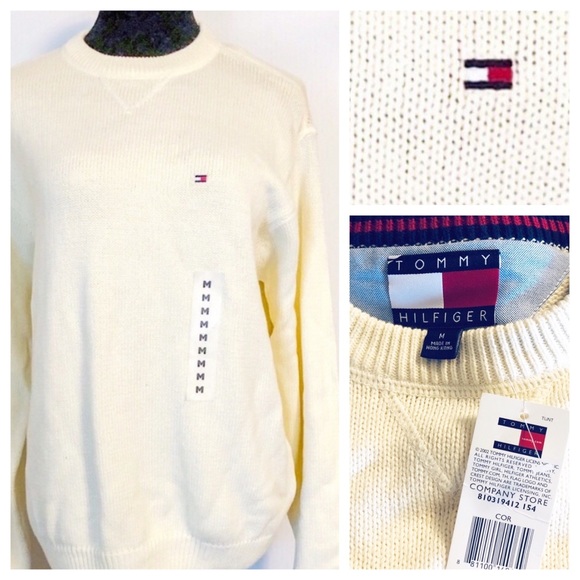 Tommy Hilfiger Other - NWT Tommy Hilfiger Sweater In Cream Medium